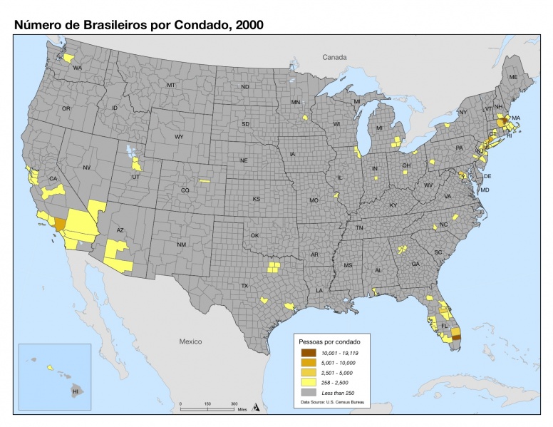 Visualizing the Brazilian Diaspora in the United States: A Digaai – Spark Project